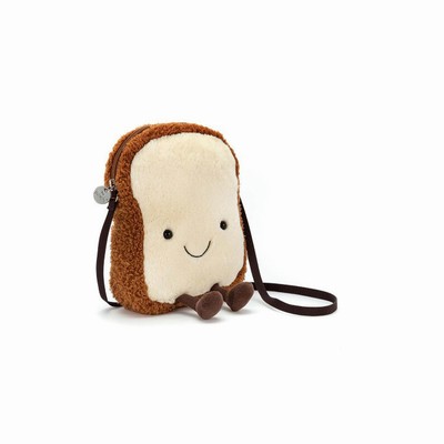 Jellycat Amuseables Toast Bag New Zealand | LMORX1076